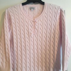 Pink Croft & Barrow Sweater